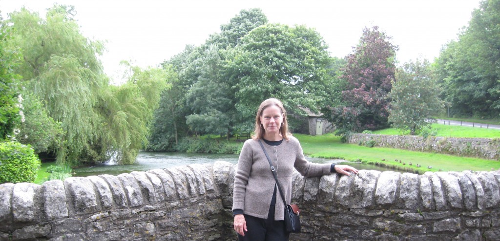 Down to the sweater layer in Asford in the Water in the Peak District. Photo by My Beloved Brit.