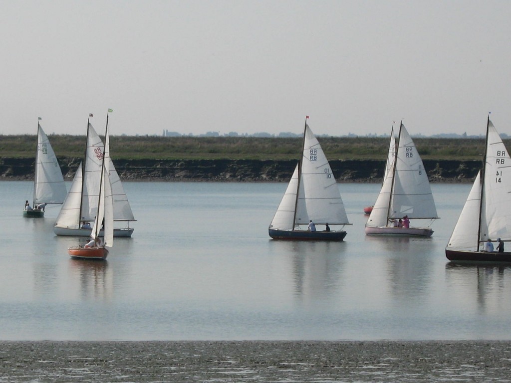 The "RBs". The boat MBB was on is 80 years old, and pink. Lovely. Photo by me.