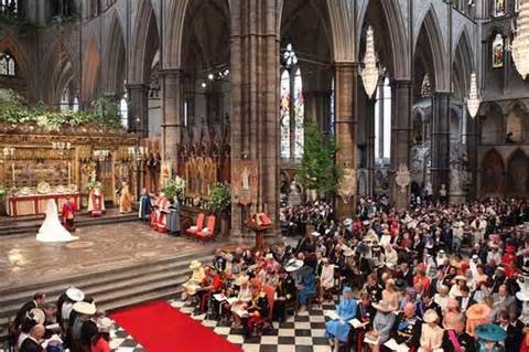 The wedding of Prince William and Catherine Middleton in Westminster Abbey. Mirror.co.uk/Pic:PA