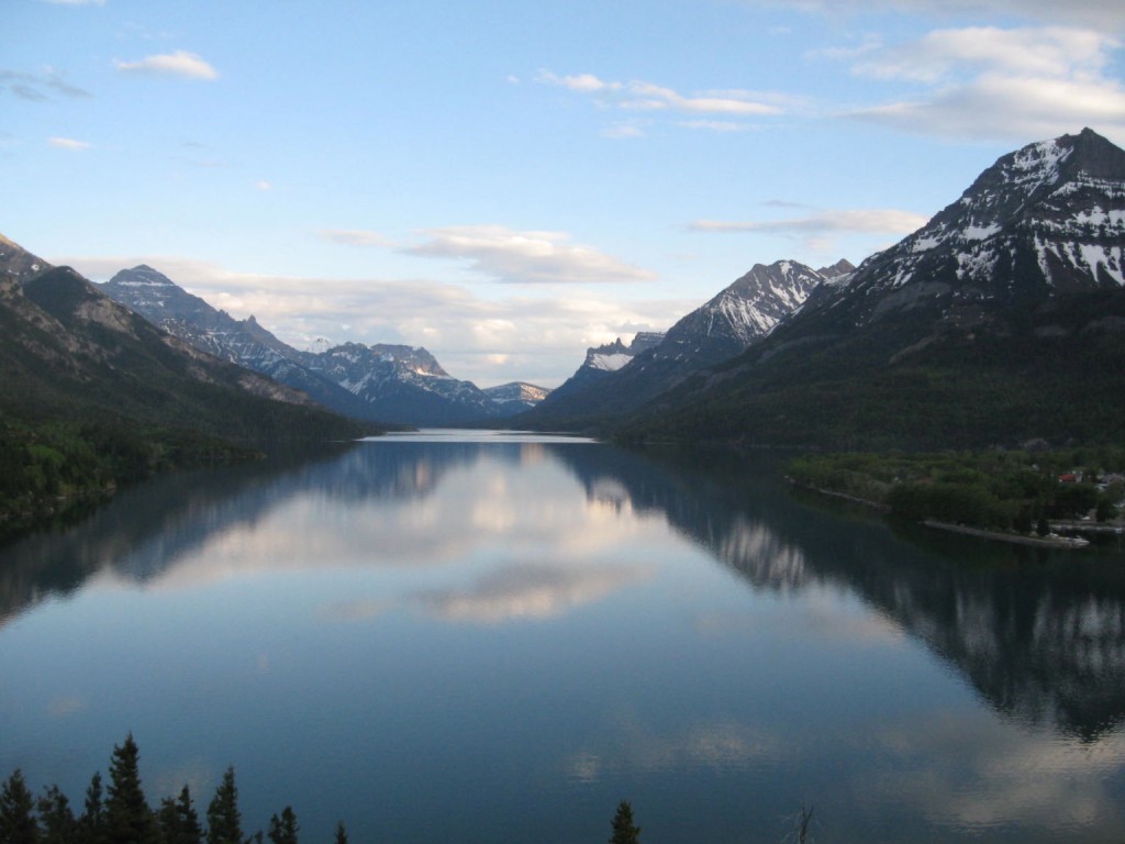 The view from our room at The Prince of Wales. It beats looking out over a parking lot.