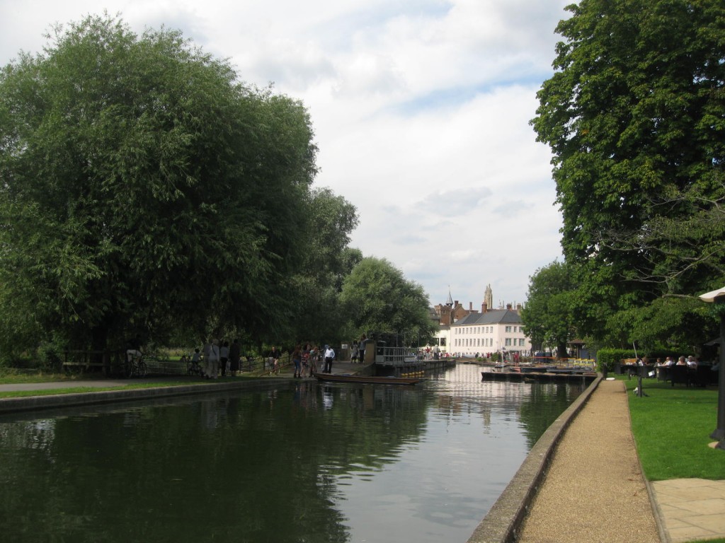 Cambridge, our first stop after flying all night with very little sleep in the summer of 2013.